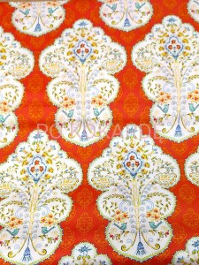 Bawełna  ORANGE ORINET 1mb /110cm