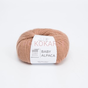 BABY ALPACA 100% wełna 1164 łososiowy