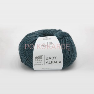 BABY ALPACA 100% wełna M1979  morska zieleń
