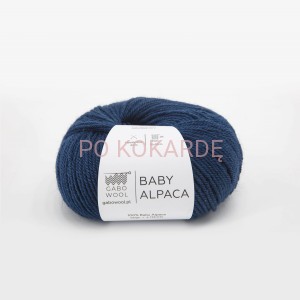 BABY ALPACA 100% wełna  AZ1654 niebieski