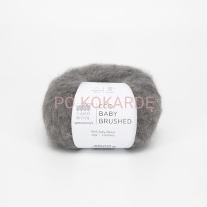 ECO BABY BRUSHED 100% wełna F2341 SZARY