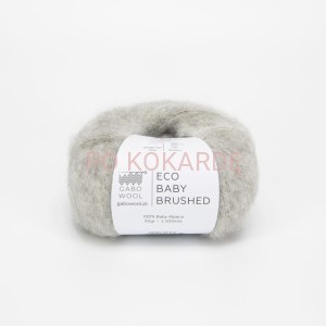 ECO BABY BRUSHED 100% wełna FTE1305 JASNO SZARY