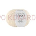 Włóczka Papatya Angora (mono) col. 4150, jasnobeżowy