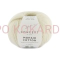 Włóczka Katia Mohair Cotton col. 070 (naturalny)