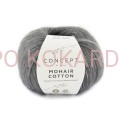 Włóczka Katia Mohair Cotton col. 071 (ciemnoszary)