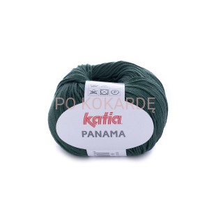 Włóczka Katia Panama col. 69 (butelkowa zieleń)