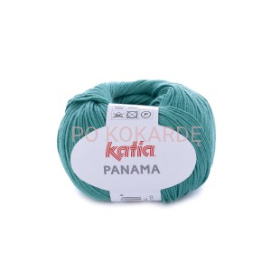 Włóczka Katia Panama col. 76 (miętowa zieleń)
