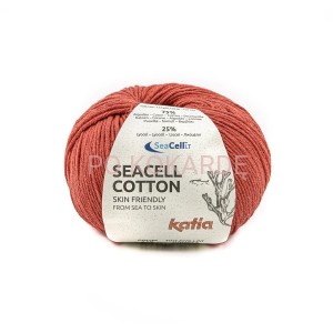 Włóczka Katia Seacell Cotton col. 116 (rdzawy)