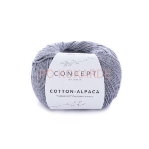 Włóczka Katia Cotton Alpaca col. 84 (szary)