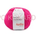 Włóczka Katia Basic Merino col. 98 (neonowa fuksja)