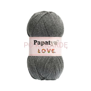 Włóczka Papatya Love col. 2180 (ciemny szary)