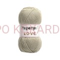 Włóczka Papatya Love col. 9240 (ciemny beżowy)