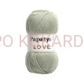 Włóczka Papatya Love col. 9610 (beżowo szary)