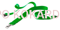 Smycze na identyfikator 20mm zielona karabińczyk + bezpieczne zapięcie  (50szt/op)