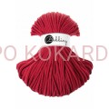 BOBBINY sznurek pleciony 5mm (Klasyczny Czerwony)