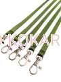 Smycze na identyfikator 10mm khaki (50szt/op)