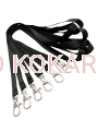 Smycze na identyfikator 10mm czarna (10szt/op)