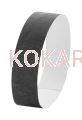Opaska papierowa na rękę Tyvek T02 col. czarny (10szt)