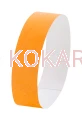 Opaska papierowa na rękę Tyvek T10 col. pomarańczowy (10szt)