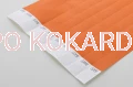 Opaska papierowa na rękę Tyvek T10 col. pomarańczowy (10szt)