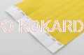 Opaska papierowa na rękę Tyvek T11 col. żółty (10szt)